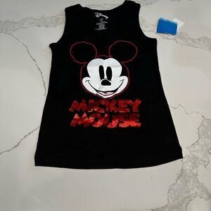 Disney Mickey Mouse Black Tank Top for Kids